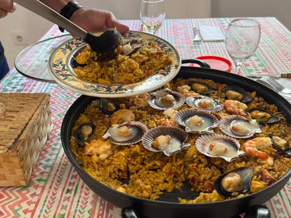Seafood Paella You Can Make in a Normal Frying Pan